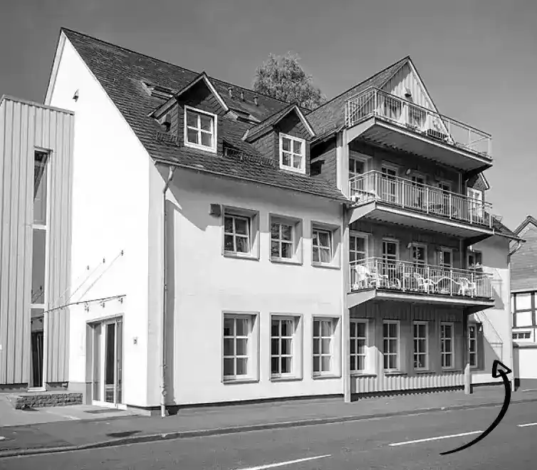 Hier sehen sie das Gebäude von Außen der Schlossberg Werbung GmbH
