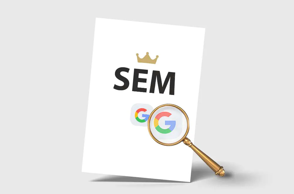 Hier ein Symbolbild für Suchmaschinenmarketing (SEM)