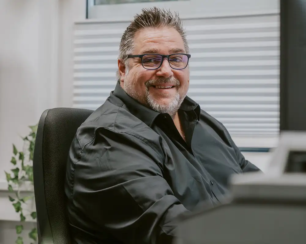 Hier sehen Sie Mike Bechtoldt