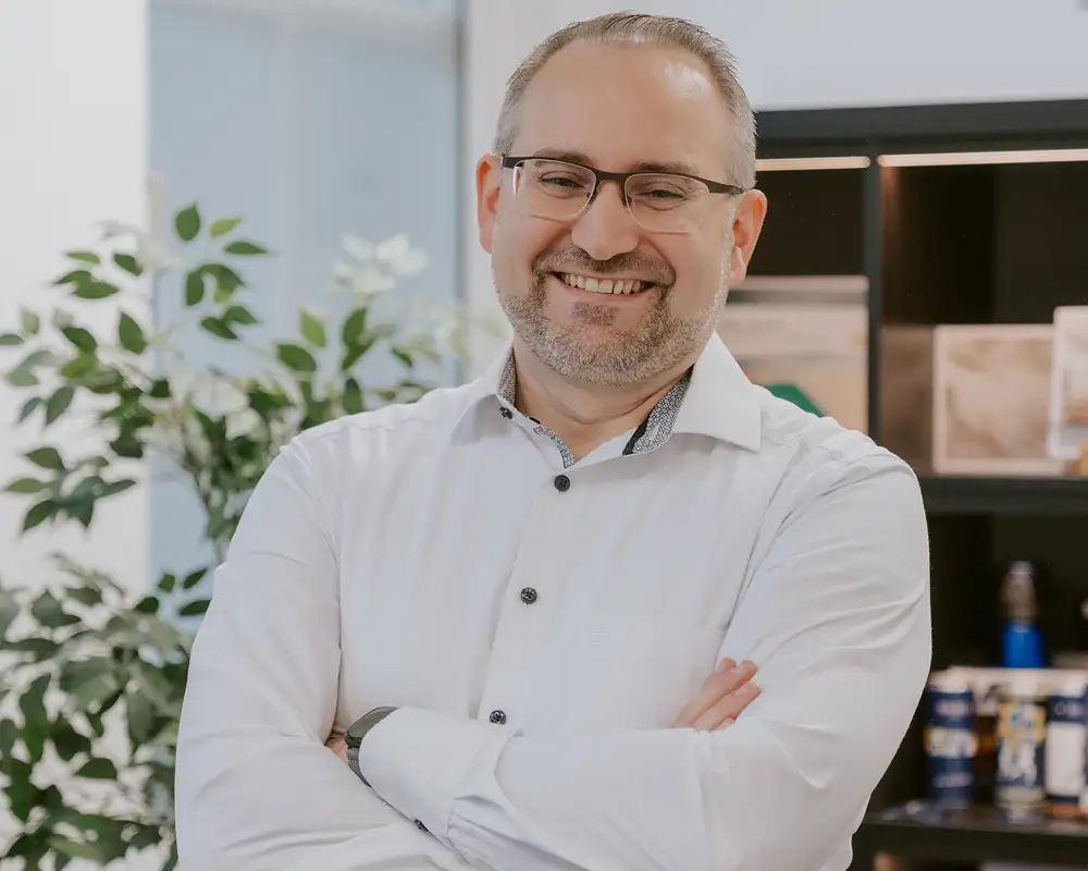 Hier sehen Sie Benjamin Volke