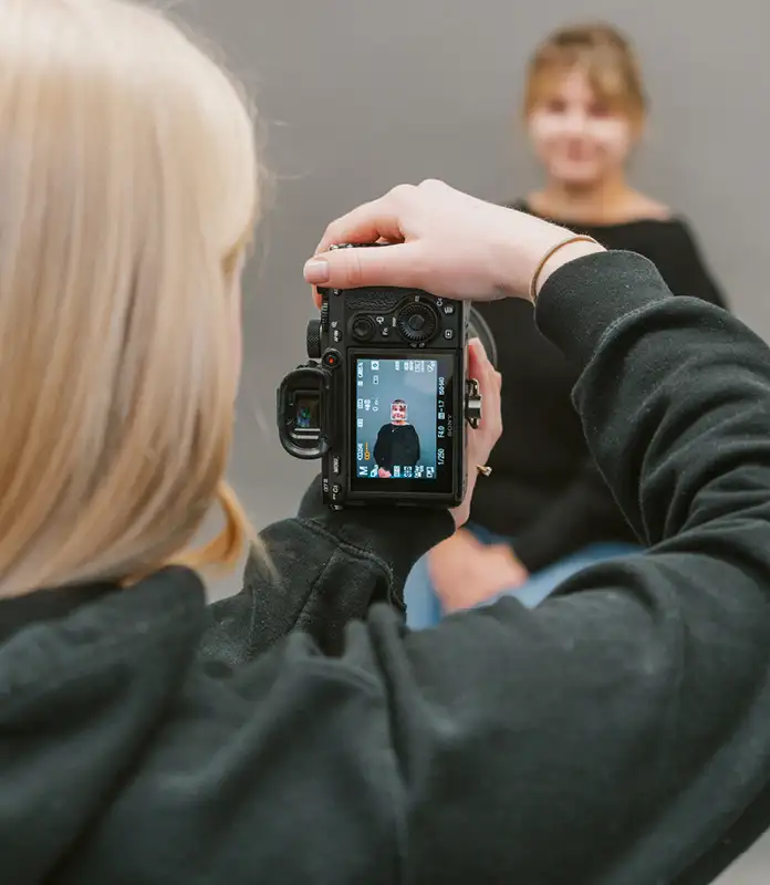Hier sehen Sie ein Fotograf vom Fotostudio Freudenberg